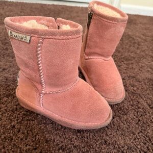 Bearpaw Pink Suede Boots 7C